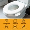 Ymapinc 4 Pack Toilet Seat Lifter Adhesive Toilet Lid Cover