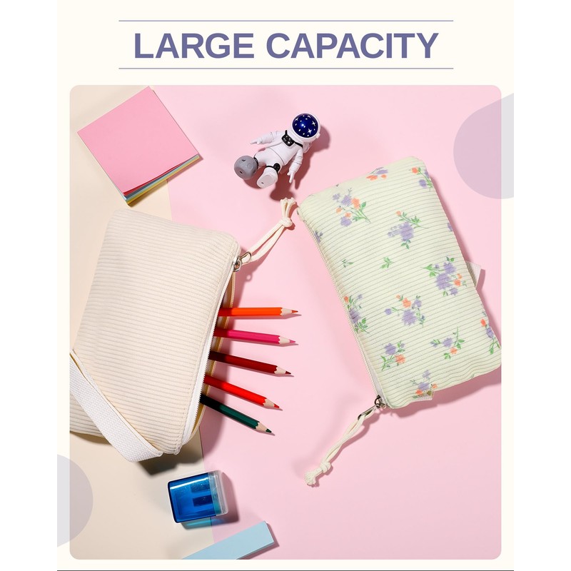 HowFly Corduroy Kids Backpack 3-in-1 Set 15" with Lunch Box