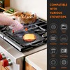 GGC Cast Iron Reversible Grill Griddle for Stove Top, Flat