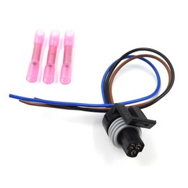 HiSport Conector de sensor de presión de inyector de 3 pines para reparación de arnés de 1 pieza de repuesto 5C3Z12224A 1832022C92