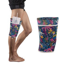 Catheter Leg Bag Holder,Polyester Fabric Catheter Sleeves Urine Leg Bag Holder,Urinary Drainage Bag Stay in Place,Foley Catheter Bag Holder Strap,Urinary Incontinence Supplies