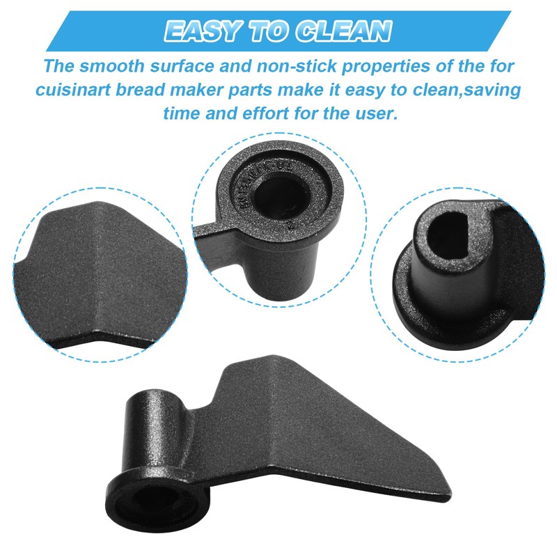 for Cuisinart CBK-110KP Kneading Paddle,Bread Machine Paddle Replacement -2Pack