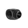 Richer-R G1/4 Thread Fitting Adapter, 2 pcs 90 Degree Fitting
