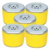 HOODELL 5 Pack 17210-ZE3-505 Air Filter, Replace 17210-ZE3-010 Air Cleaner,