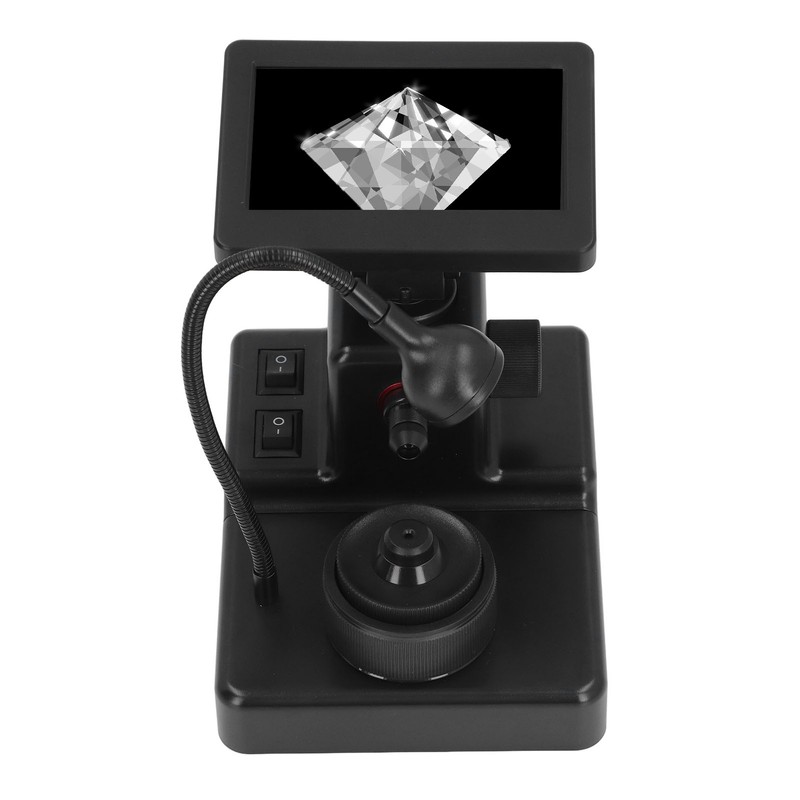 Diamond Waist Code Microscope 1000X Magnification 4.3 Inch LCD Screen