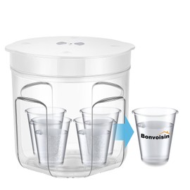 Bonvoisin Resin Bubble Remover 3L Capacity, 95kPa Resin Vacuum Chamber, Remove Bubbles Within 10 Mins, Resin Airless Machine Debubbler for for Epoxy Resin, UV Resin, Art Resin Mold Casting