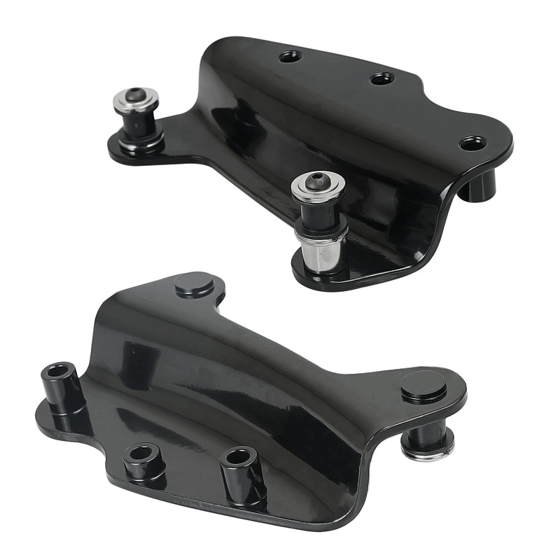 SWESGI Black for Mounting Backrest Sissy Bar Luggage Rack 4