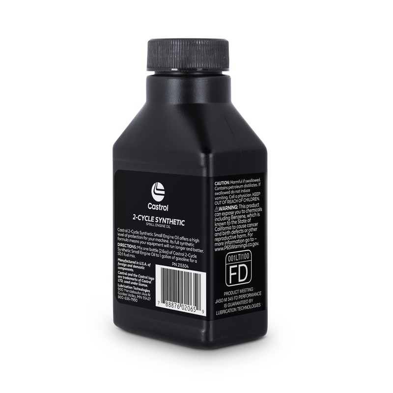 Castrol 2 Cycle Full Synthetic Oil - Small Engine Formula
