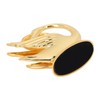 Swan Napkin Holder Golden Swan Design Rustproof Alloy Elegant Style