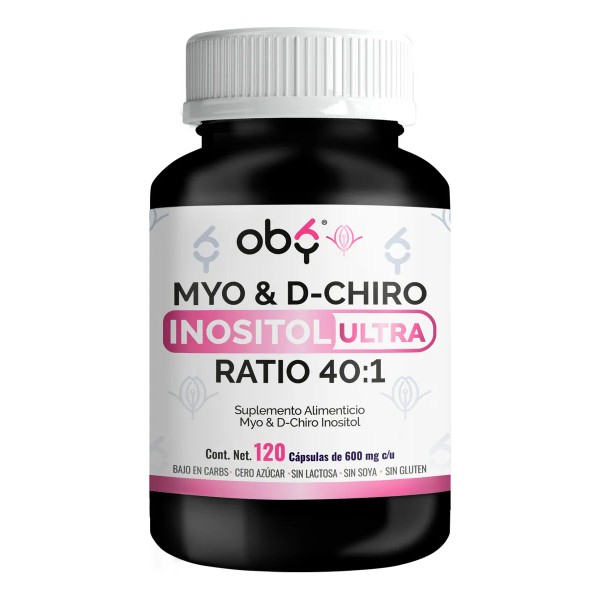 Inositol Premium 120 Capsulas 401 Myo Y D-chiro Ratio 401