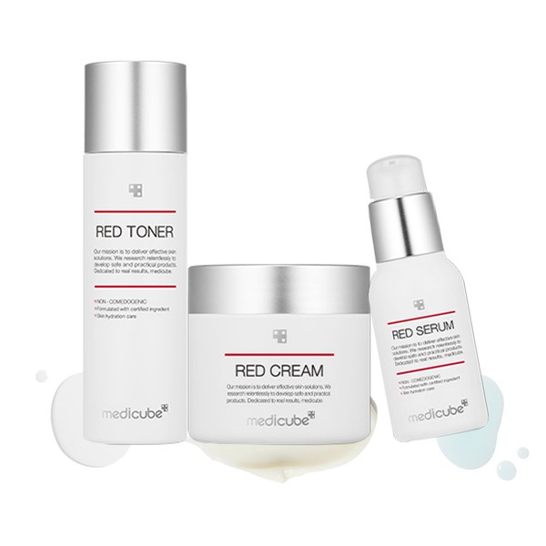 Medicube Red Line 2.0 Toner Serum Cream 3-piece set /