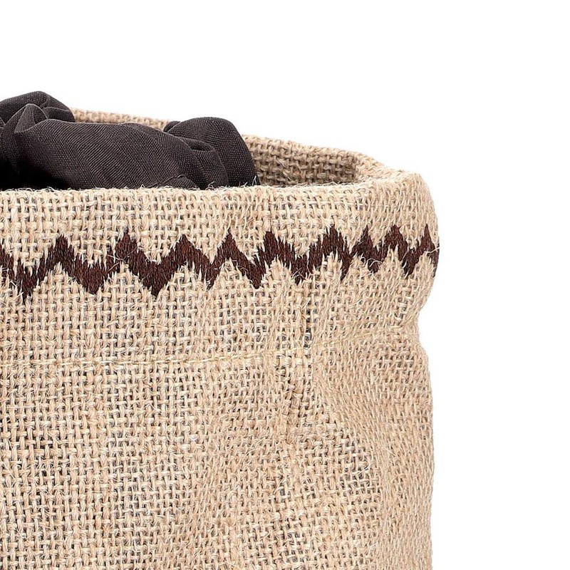 Natural Elements Vegetable Storage Bag, Hessian, Brown, 20 x 20cm