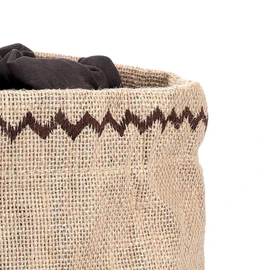 Natural Elements Vegetable Storage Bag, Hessian, Brown, 20 x 20cm
