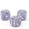 WeLoveBeads W6 Cube (16 mm) in Grey White / White