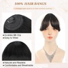 Bangs Hair Clip in Bangs Fringe with Temples Hairpieces for
