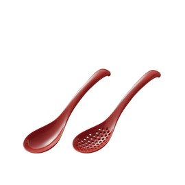TW-3784 Various Usable Astragalus Spoon Set, Small, Red