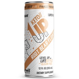 The Root Bear Float Keto//Up® Drink – Ready-to-Drink Ketones for Focus for Men and Women 12 Pack