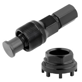 Riceel Bicycle Lock Ring Tool Set, 42 mm Bicycle Bottom Bracket Tool with 8 Teeth Bicycle Crank Puller Crank Arm Puller for Many Bicycle Types