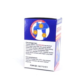 Geliga Muscular Balm Ointment Balsem Otot, 40 Gram (Pack of 8)