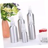 PACKOVE 5pcs Refillable Aluminum Perfume Spray Bottles Nozzle Travel to