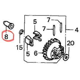 Honda Genuine GX160 Honda 16531-Z4M-000 Slider Governor