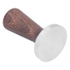 58mm Tamper Tool Black Walnut 304 Stainless Steel Portable Coffee