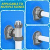 Adnee 2 Pcs Swimming Pool Pipe Holders,ABS Pool Hose Holder