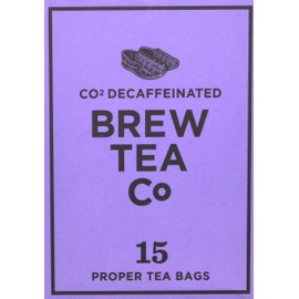 Brew Tea Co Decaffeinated Ceylon Proper Tea Bags, 56 g