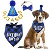 Boxgear Dog Birthday Party Supplies, Dog Birthday Bandana Hat Banner