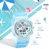PINDOWS Women's Sport Watch Analog Digital LED Display 50M Waterproof