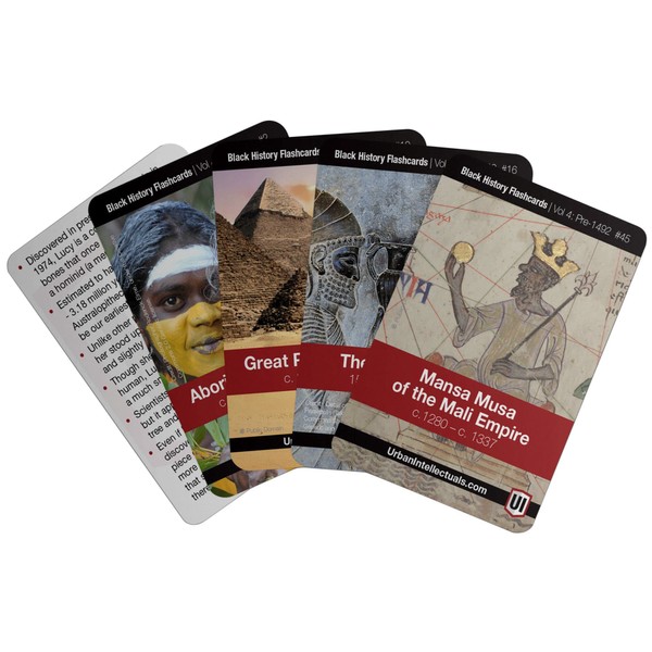 Urban Intellectuals Black History Flash Cards – Volume 4, Pre-1492
