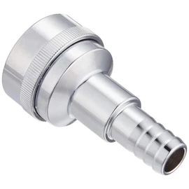 TOTO THY220-1 Hose Fitting, Automatic Fitting for 0.5 inch (13 mm) Faucets, Check Valve Included, Silver
