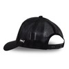 Capslab Daffy Duck Looney Tunes Metal Plate Black Trucker Cap,
