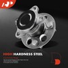 A-Premium Rear Wheel Bearing and Hub Assembly with 4-Lug Compatible