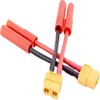 3 pcs XT60 Plug Female Connector to HXT 4MM 4.0MM