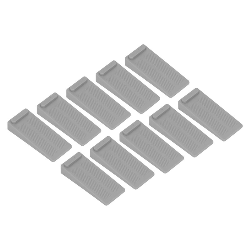 10pcs Door Stoppers Overlapping Grey Elastic Thick Noise Elimination TPR