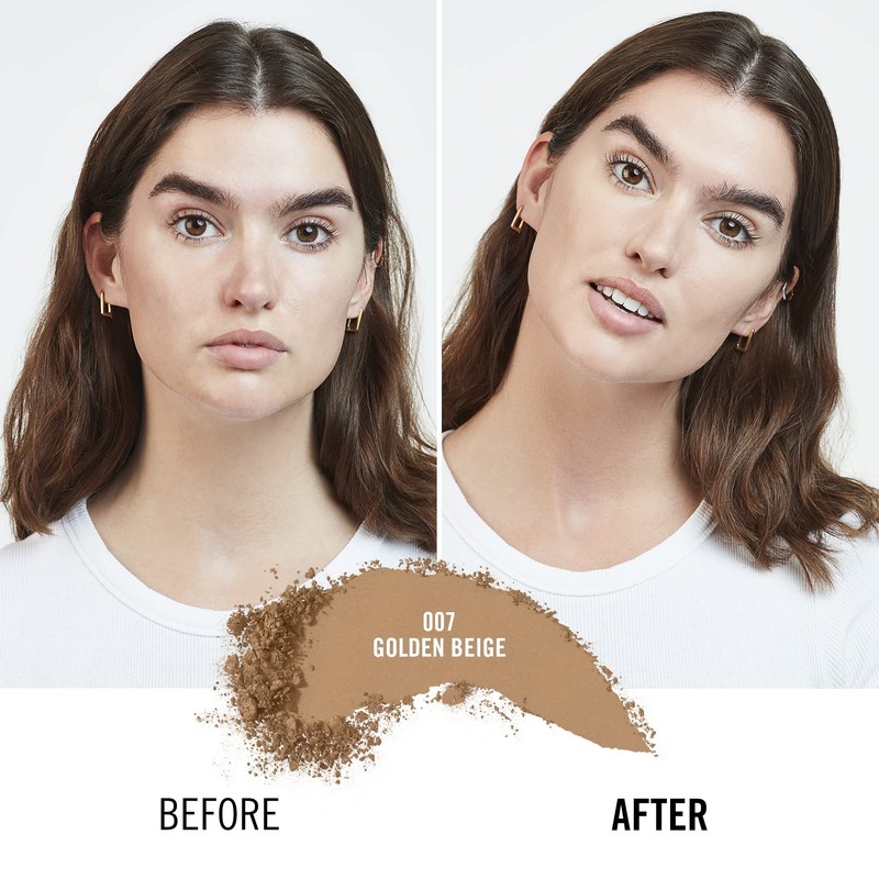 RimmelUK Rimmel London Lasting Finish Compact Foundation, 007 Golden Beige