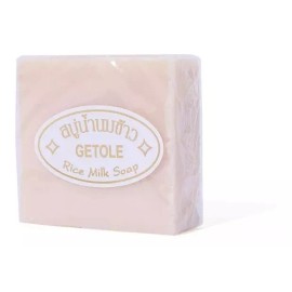 Getole Jabón De Arroz Aclarante Exfoliante Elimina Manchas