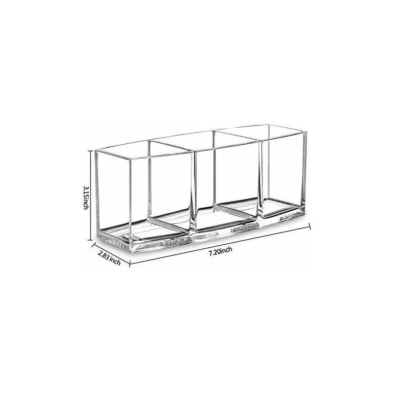Maxim Enterprise, Inc. Hblife. Organizador Transparente De Brochas De Maquillaje