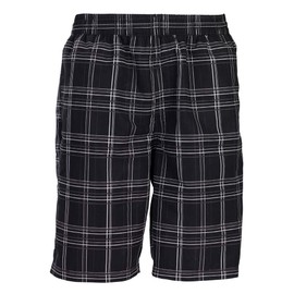 Mareno® Men's Swimming Trunks, Black Check - Black , size: xxl