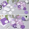 100Pcs Paper Piecing, Hexagonal Paper Piecing Template Paper Piecing for
