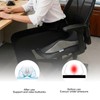 18x16.5 Inch Memory Foam Seat Cushion for Office Chair, Contoured