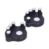 2Pcs Piano Finger Trainers ABS Silicone Hand Correctors Orthotic Tools