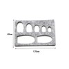 Buwei 8pcs Wool Felt Mold Needle Felting DIY Craft Stencil