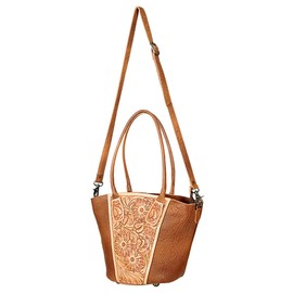 American Darling Tote Hand Tooled Genuine Leather Western Women Bag Handbag Purse | Western Tote Bag | Travel Tote Bags | College Tote Bag | Casual Tote Bag