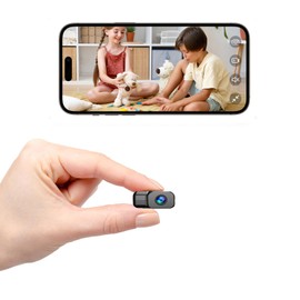 Hszsxjk Mini C?mara, 4K Hd Nanny Cam para el Hogar