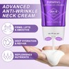 Vawcrn AH-8 Firming Neck Cream,Lifting Neck Firming Cream with Roller,