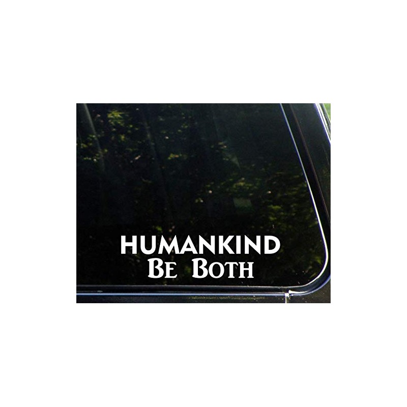 Diamond Graphics Humankind Be Both (9" x 2-1/4") Die Cut