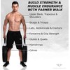 VIKINGSTRENGTH Farmers Walk Handles, Strongman Equipment in Pair + t-bar