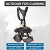 SOB Half Body Seat Belt Adjustable Chest and Shoulder Straps